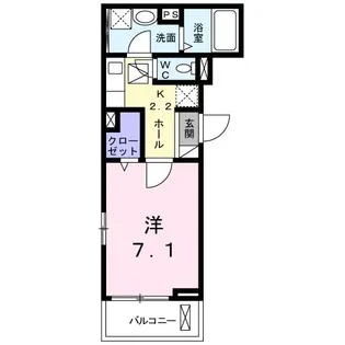 シエリア III【3階】の間取り