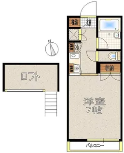 コーストハウス【1階】の間取り