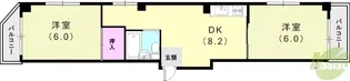 KMSコート【2階】の間取り