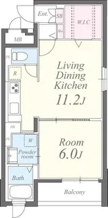 CASA PIZZICATO【4階】の間取り