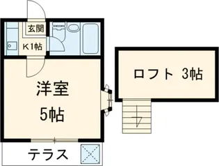 ルビアンハイツ【2階】の間取り