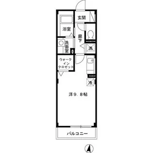 メゾン テラ【2階】の間取り