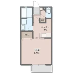 セリジェ【2階】の間取り