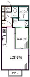 ライトガーデンIII【1階】の間取り