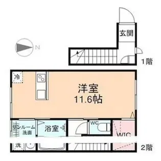 Felice二俣新町 B棟【2階】の間取り