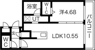 ロテュス【2階】の間取り