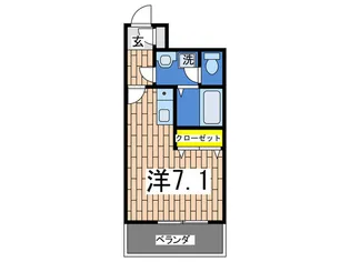ラ・レーヴ追浜【5階】の間取り