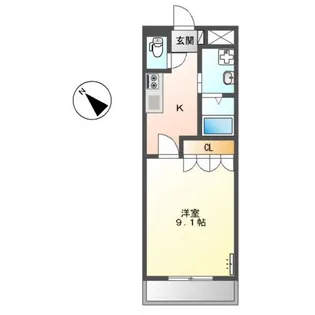 ラピュタ【2階】の間取り