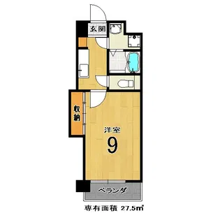 メゾン・アロー【4階】の間取り