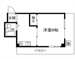 アルファ吉祥院【2階】の間取り