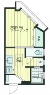 カーサビアンカ【1階】の間取り