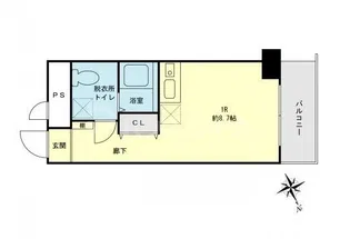 ヴォワール国府台【3階】の間取り