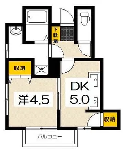 ヒルズ新宮苑【1階】の間取り