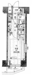 東京都台東区鳥越2【マンション】の間取り