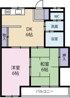 第2南昭ハイツ【1階】の間取り