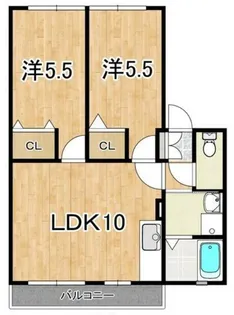 レトア・コート【1階】の間取り