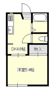 ハイツKAZU【2階】の間取り