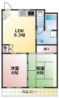 ハイツアトラスII【3階】の間取り