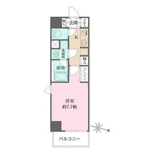 東京都墨田区菊川1【マンション】の間取り