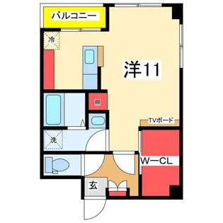 マンション高砂【2階】の間取り