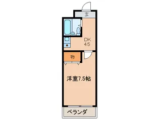 ファミール3号館【3階】の間取り