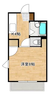 広島県広島市西区大芝3【マンション】の間取り