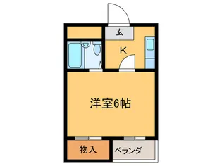 樋上マンション【4階】の間取り