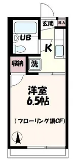 クレセントハウス【1階】の間取り