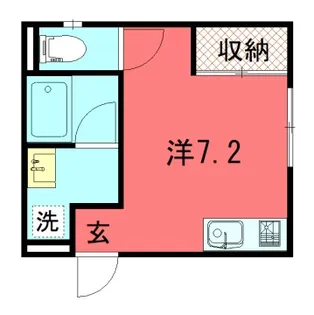 Kレジデンス神宮丸太町【2階】の間取り