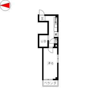 ロイヤル大磯【4階】の間取り