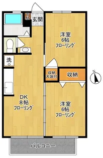 サイレントパーク13【1階】の間取り