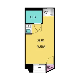 片平ホワイトレジデンス【8階】の間取り