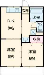 メゾンボナール【1階】の間取り