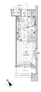 メインステージ川崎IV【4階】の間取り