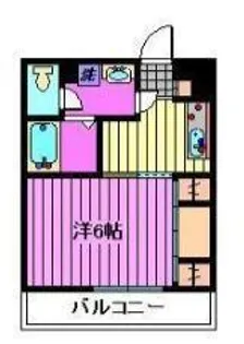 リブリ さいたま中央【1階】の間取り