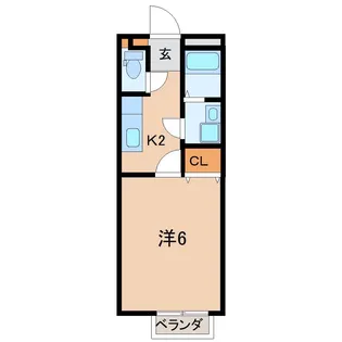 TKフィールド【1階】の間取り