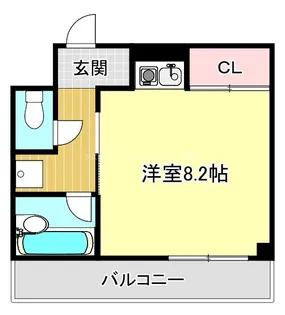 クッキィーセタ【3階】の間取り