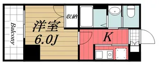 千葉県千葉市中央区南町2【マンション】の間取り