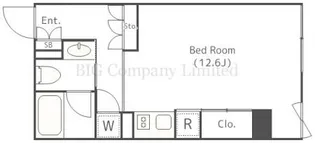 sol saliente【2階】の間取り