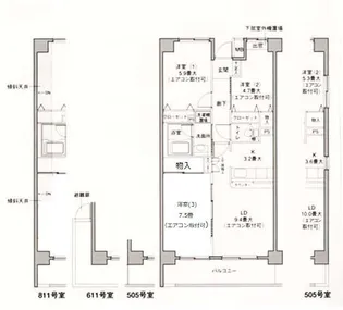 スミス あおやま【8階】の間取り