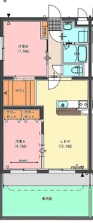 ドリームフェリオ【1階】の間取り
