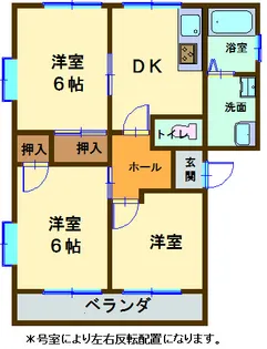 ヴェルドミール【2階】の間取り