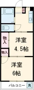 マンション志のぶ【3階】の間取り