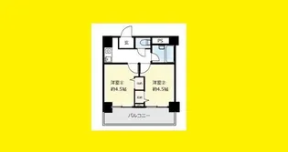 木川東エクセルハイツ【8階】の間取り