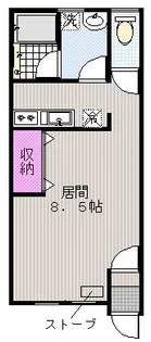 グランドミラージュIII【1階】の間取り
