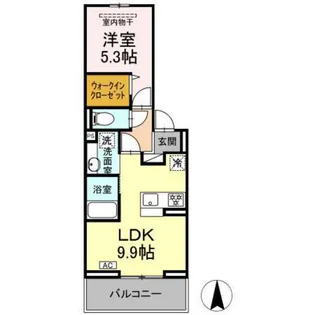 グレイスガーデンC【2階】の間取り