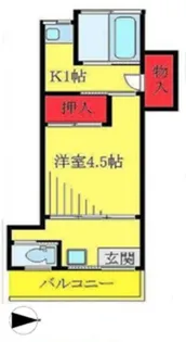 ラルーチェ十条【2階】の間取り