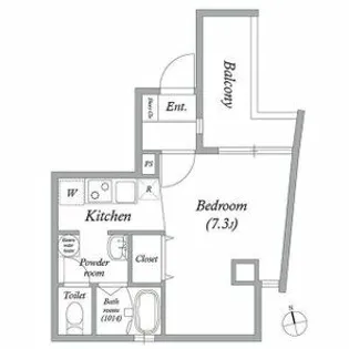 DAP大和田【4階】の間取り