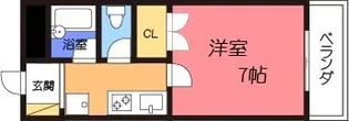 大阪府高槻市奈佐原元町【マンション】の間取り