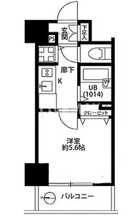 プレール・ドゥーク西大島駅前【11階】の間取り